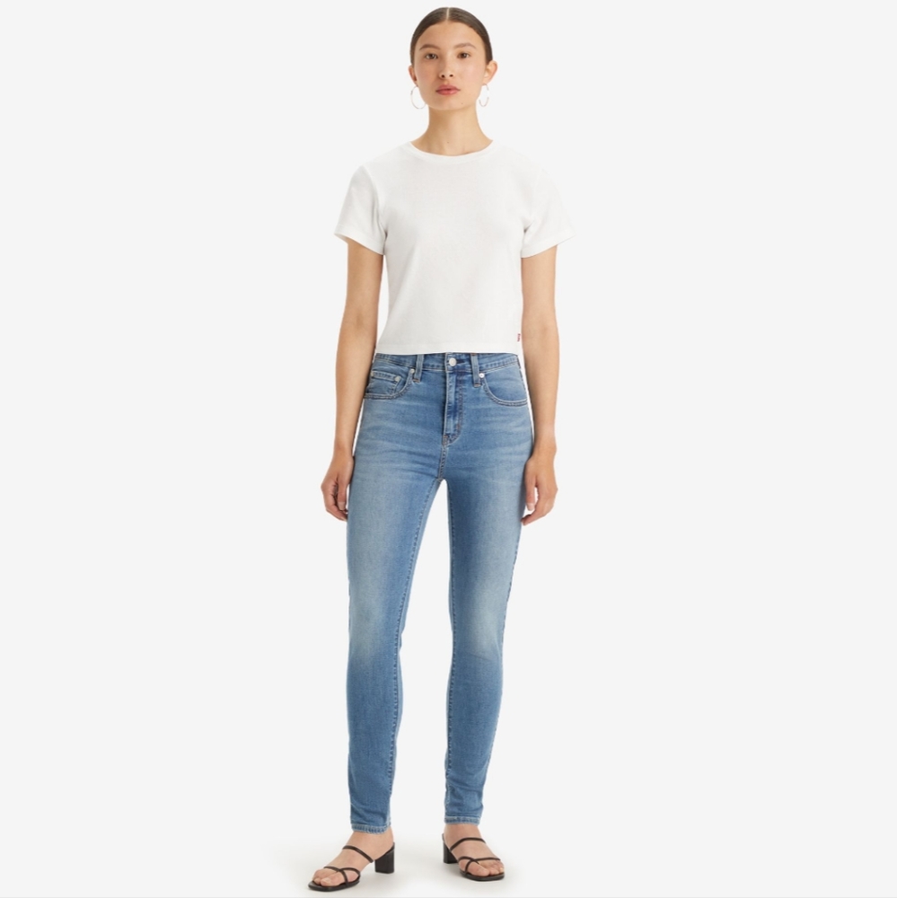 Levi's 721 High Rise Skinny Jeans Womens, Waist 28 Inseam 30, Cool Wild Times